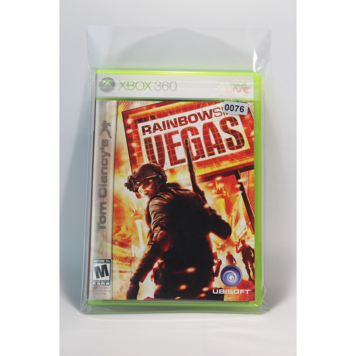 Tom Clancy's Rainbow Six Vegas Xbox 360 Tested Video Game Used Tactical Shooter