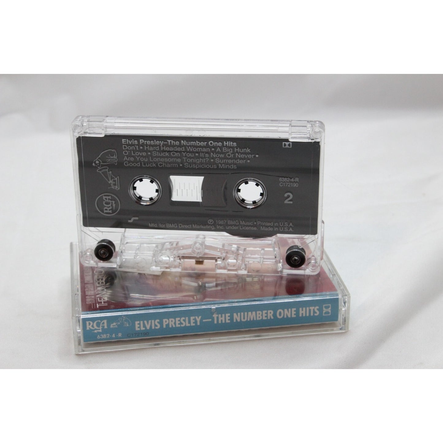 Elvis Presley The Number One Hits Cassette Tape Tested Music Used