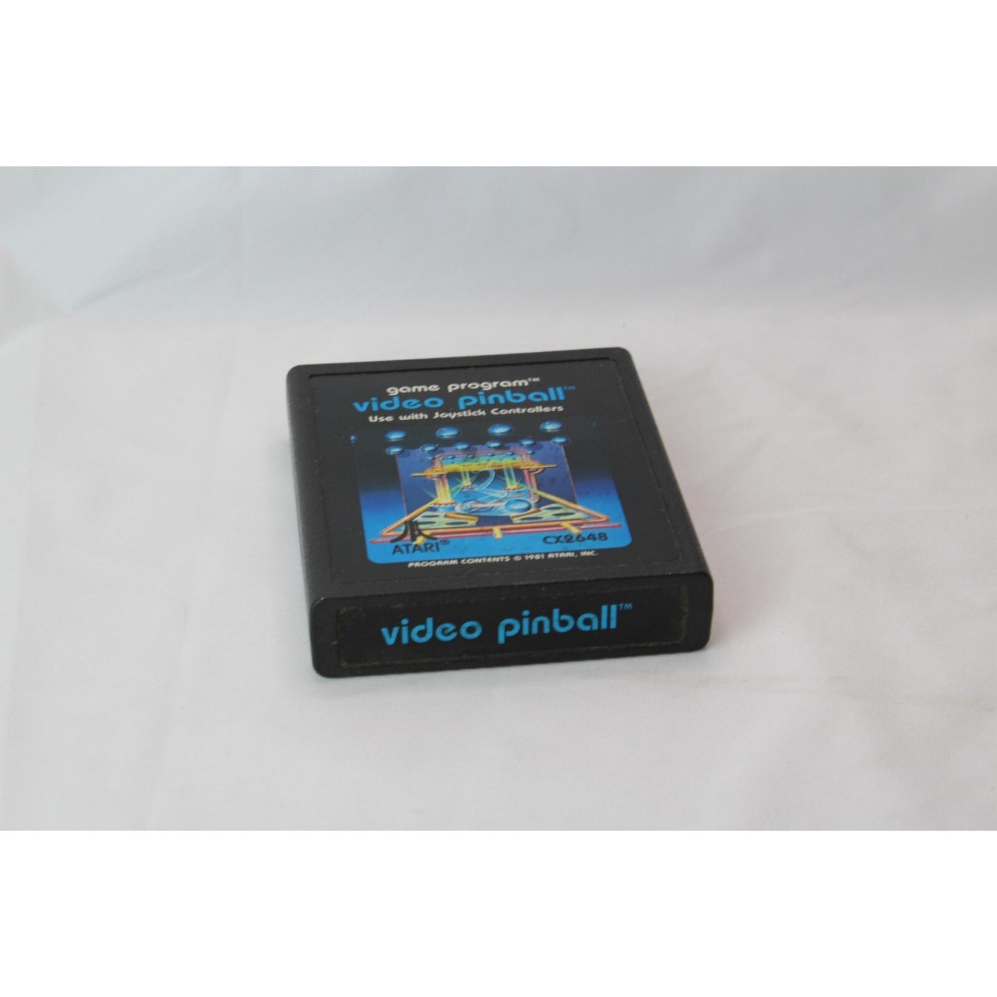 Video Pinball CX2648 Atari 2600 Tested Video Game Used