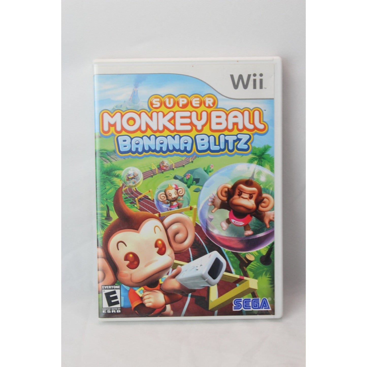 Super Monkey Ball Banana Blitz Nintendo Wii Tested Video Game Used