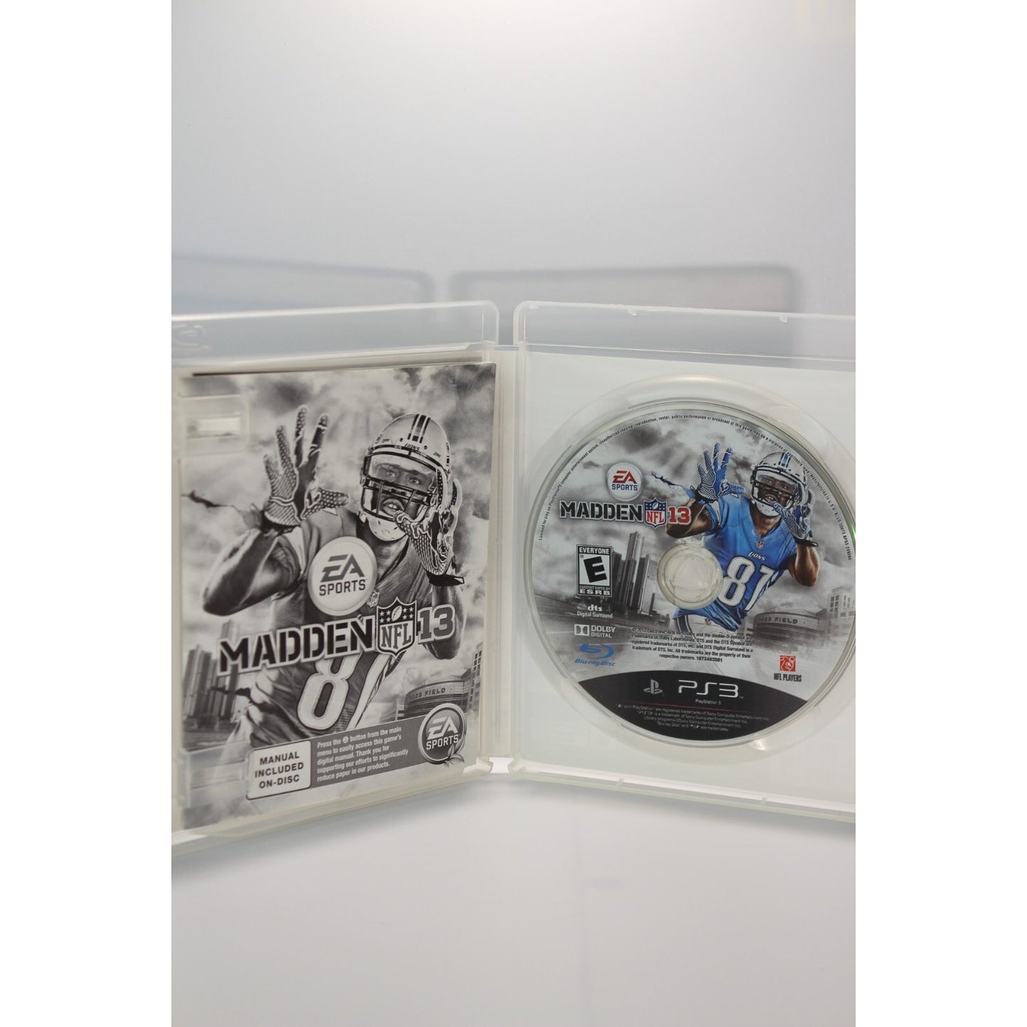 Madden NFL 13 PlayStation 3 Complete Tested Video Game Used Football Sports game
