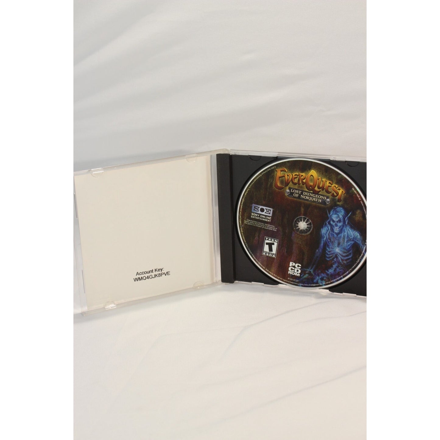 EverQuest Lost Dungeons of Norrath PC Tested Video Game Used Classic MMORPG