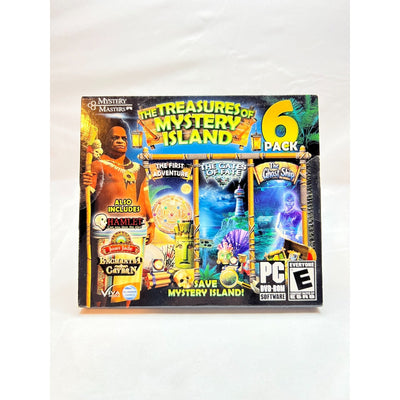 The Treasures of Mystery Island 6 Pack PC Tested Video Game Used