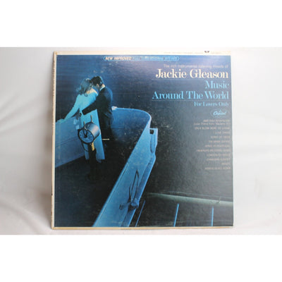 Jackie Gleason Music Around the World for Lovers Only Vinyl Record Tested Used