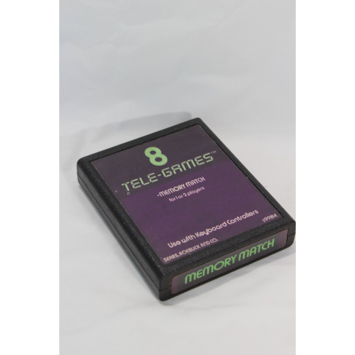 Memory Match Atari 2600 Sears Telegames 8 Tested Video Game Used