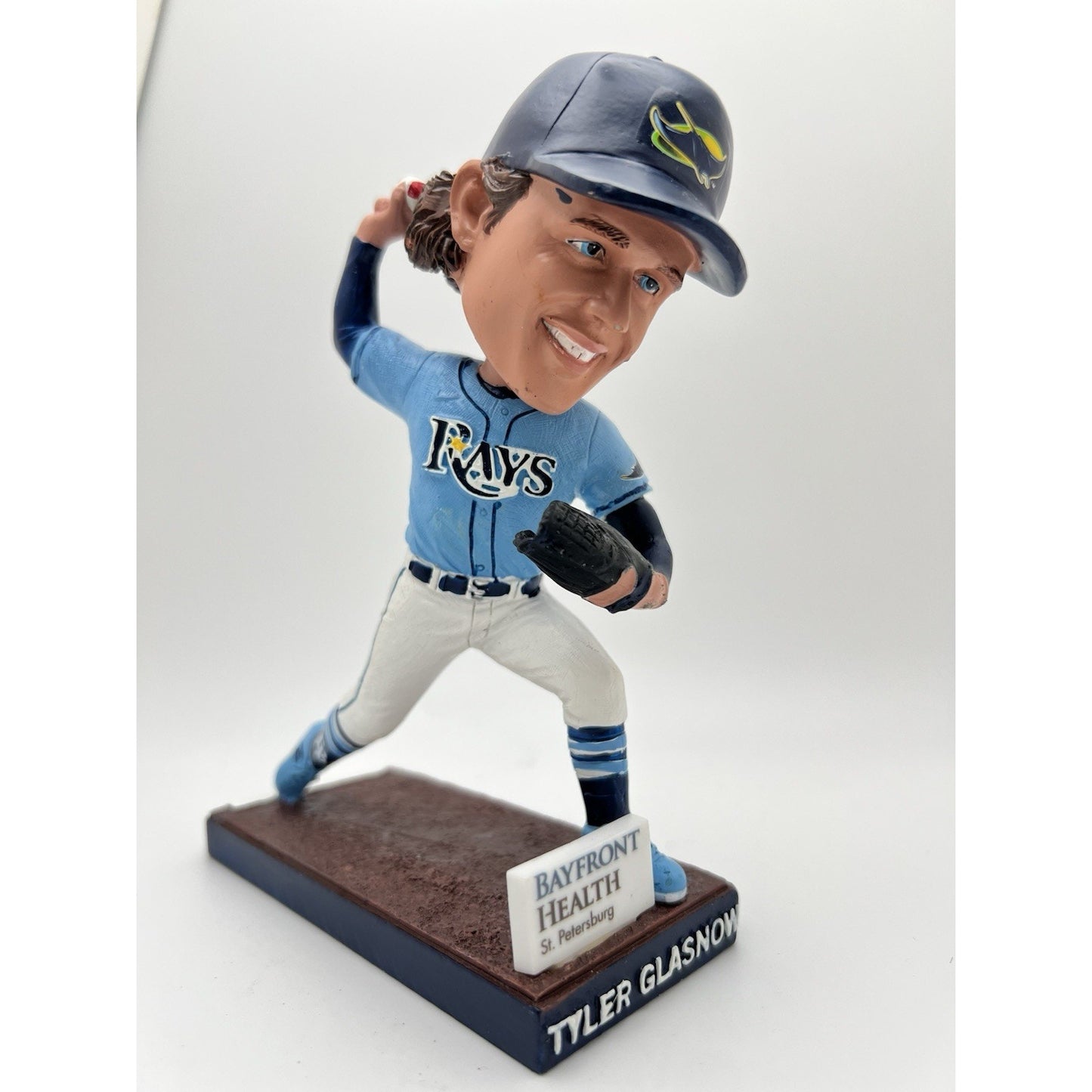 MLB Tampa Bay Rays Tyler Glasnow Bobblehead Sports Baseball New In Box Pitcher