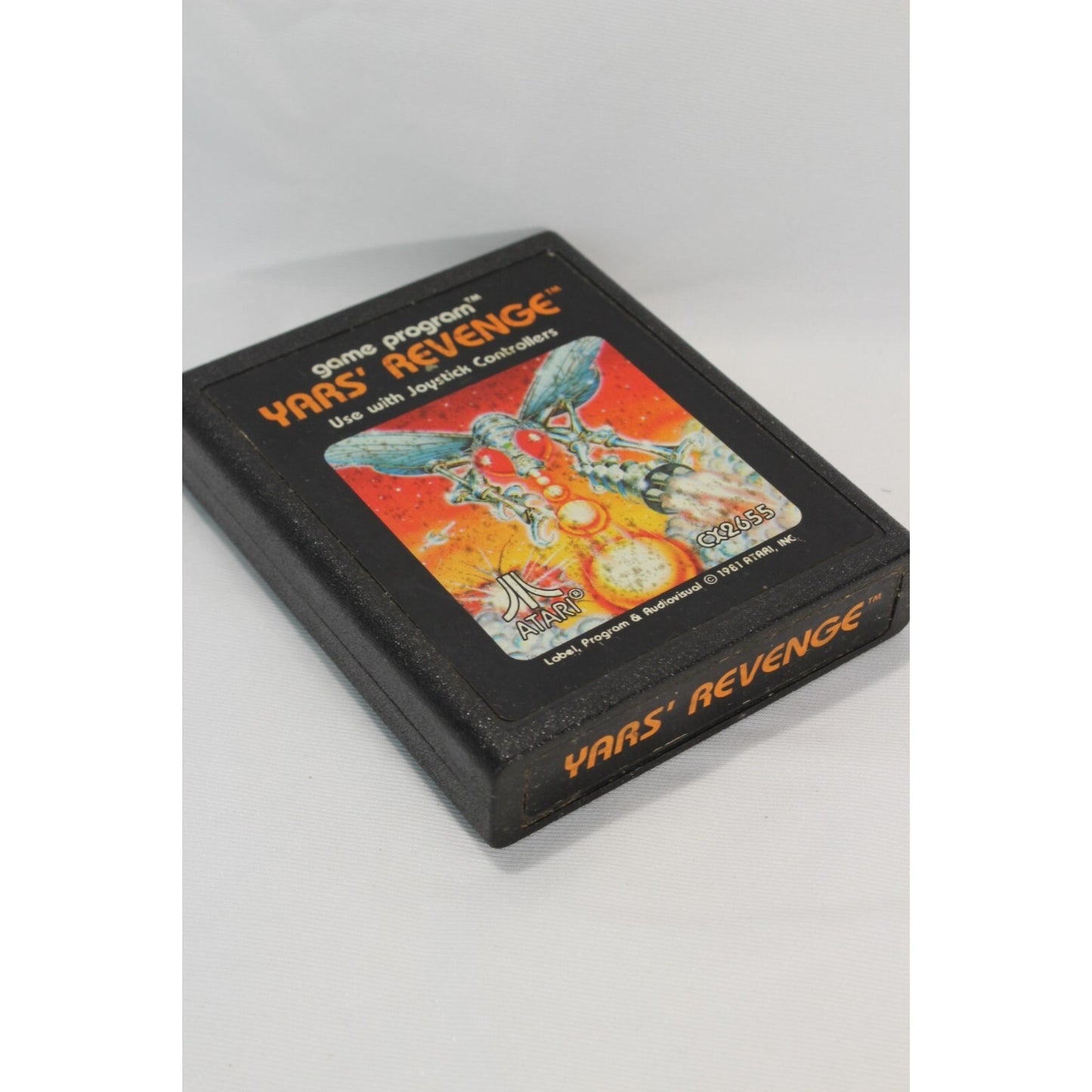 Yars' Revenge Atari 2600 Tested Video Game Used Classic Retro Shooter Game