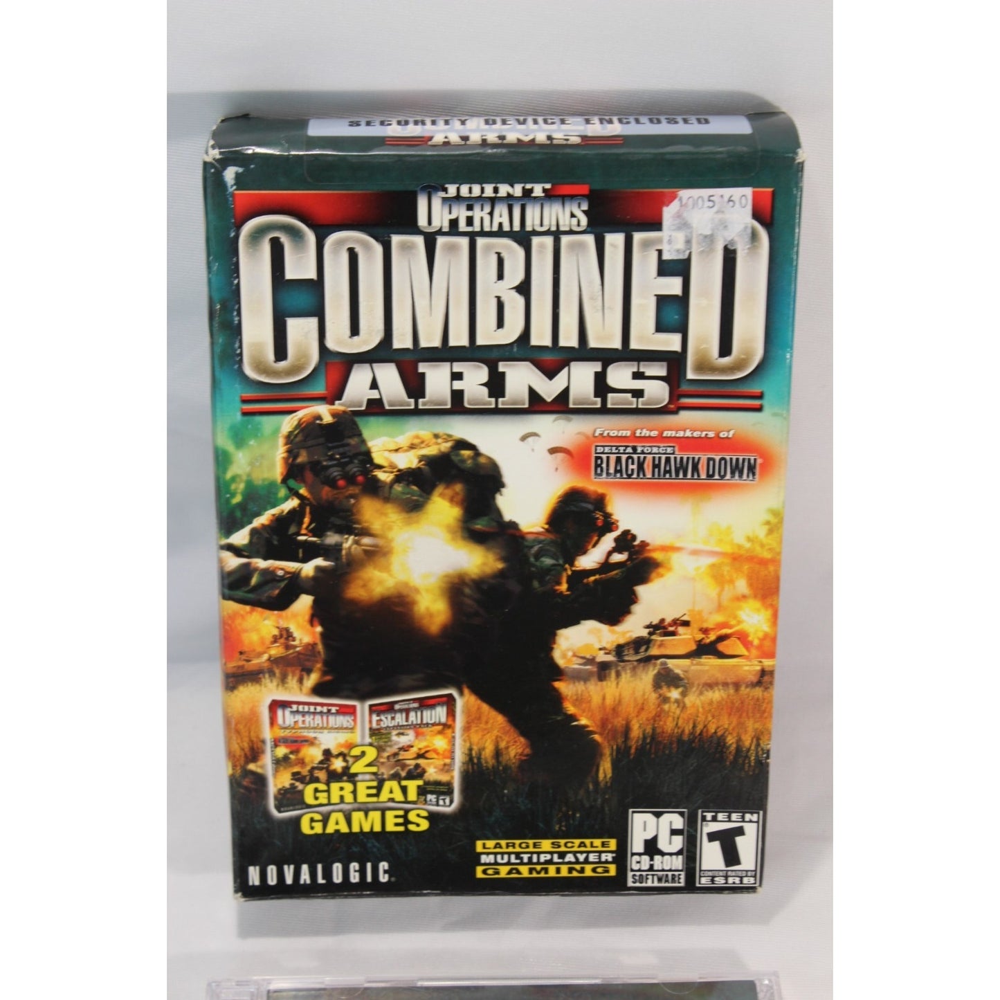 Joint Operations Combined Arms PC Tested Video Game Used FPS Shooter CD-ROM