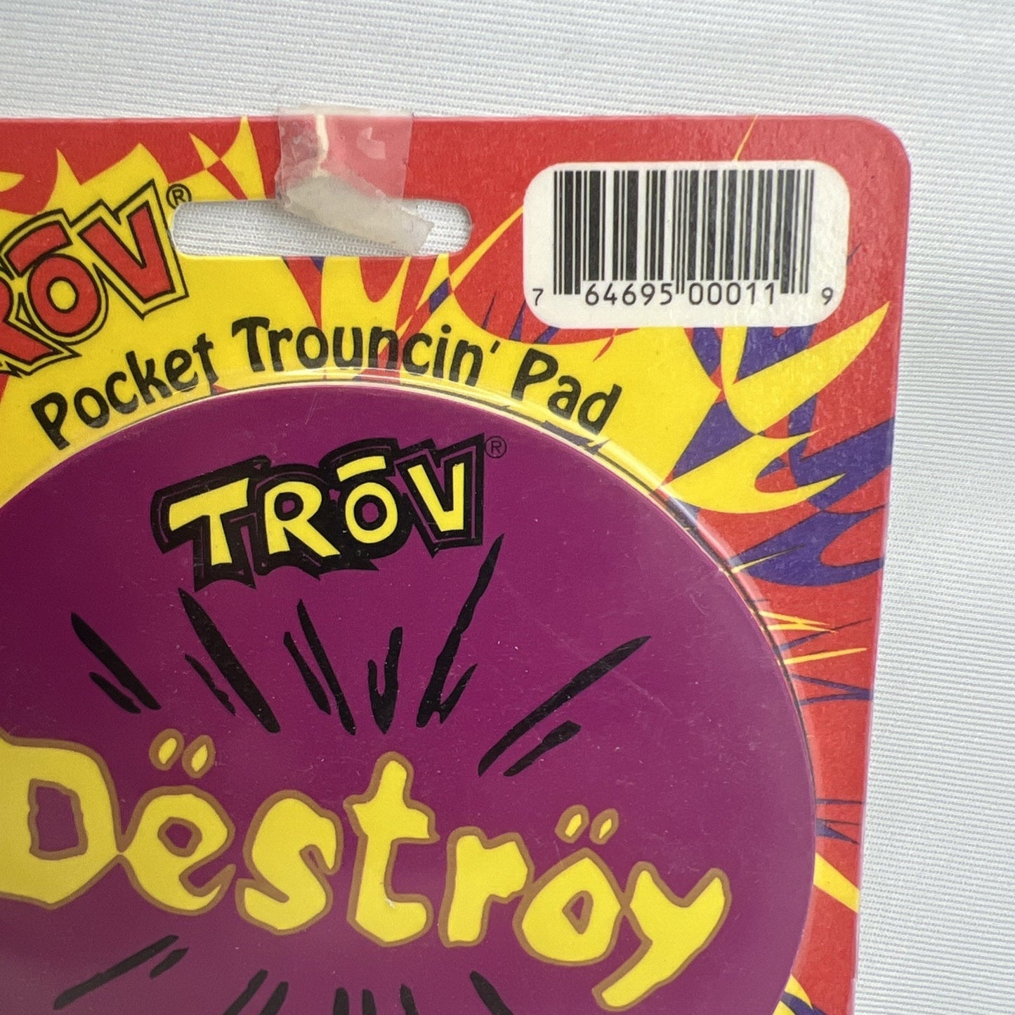 Trov Pocket Trouncin Pad Pogs Vintage 1994 Game Destroy Vintage Rare Sealed