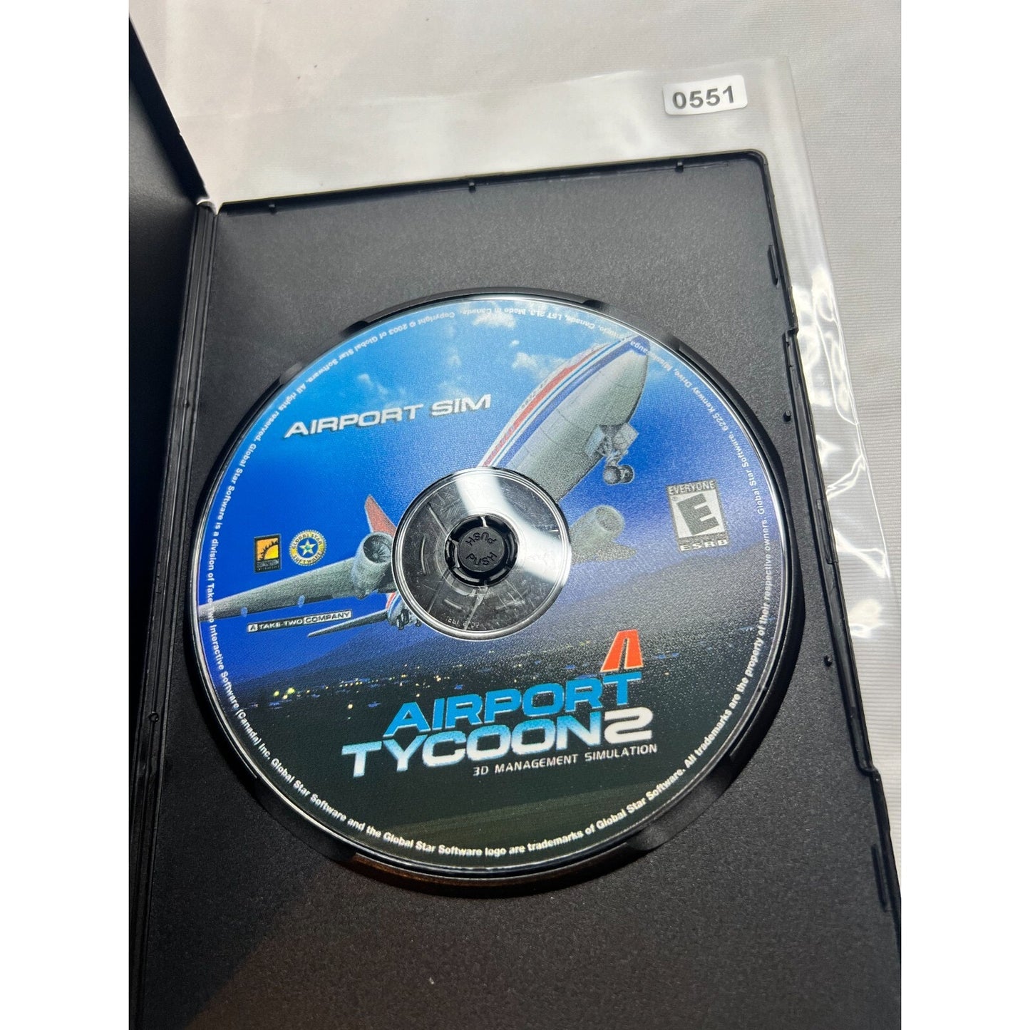 Airport Tycoon 2 PC 3D Management Simulation Tested Video Game Used