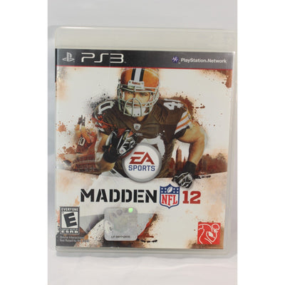 Madden NFL 12 PlayStation 3 PS3 Tested Video Game Used Football Sports Game