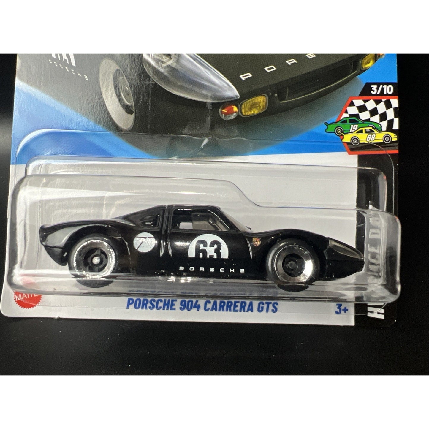Hot Wheels 2025 Mainline HW Race Day Porsche 904 Carrera GTS Black #100 New