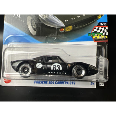 Hot Wheels 2025 Mainline HW Race Day Porsche 904 Carrera GTS Black #100 New