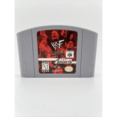 WWF Attitude ( Nintendo 64, 1997) N64 Authentic Retro Wrestling Game NWO WWE