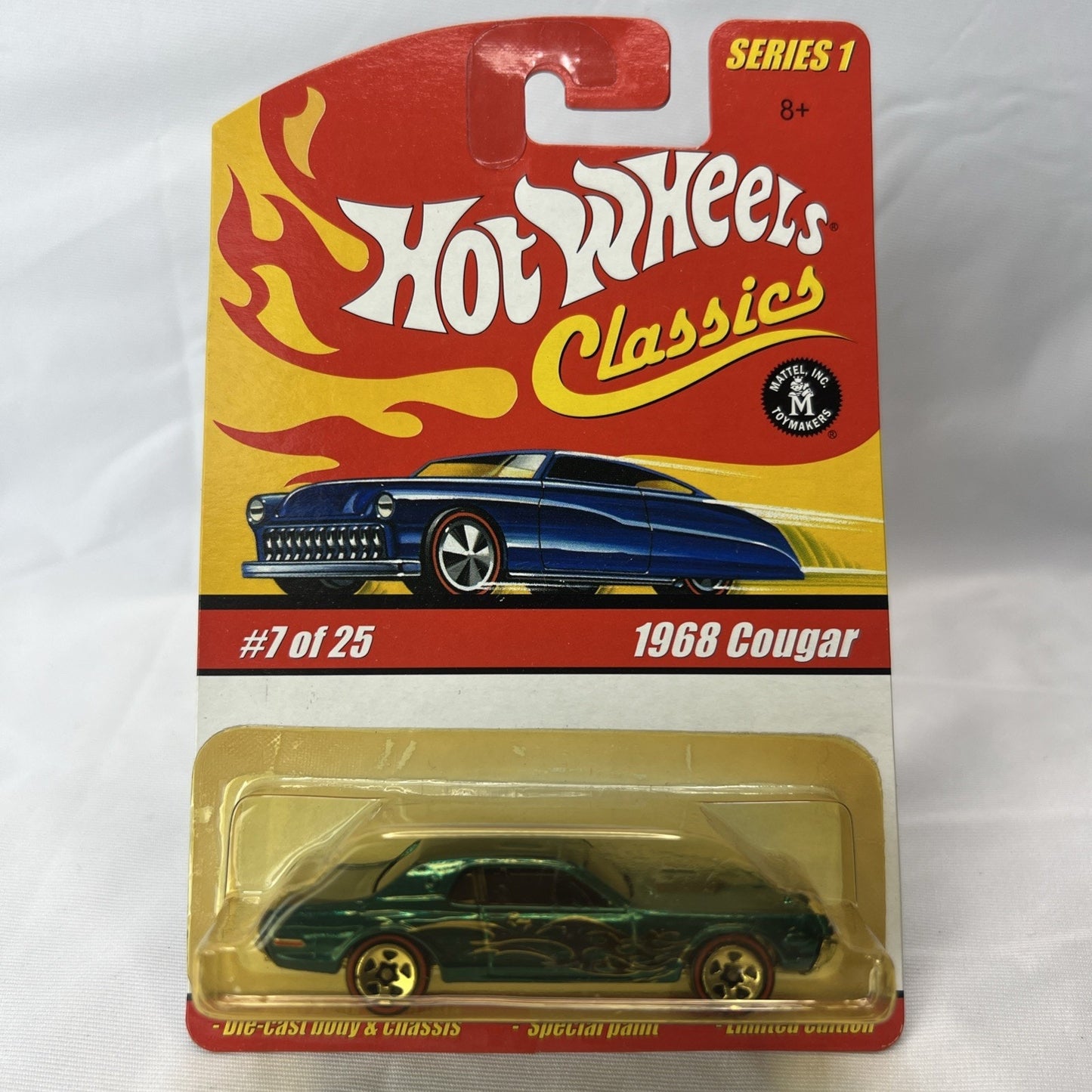 Hot Wheels Classics Series One 1968 Cougar Blue