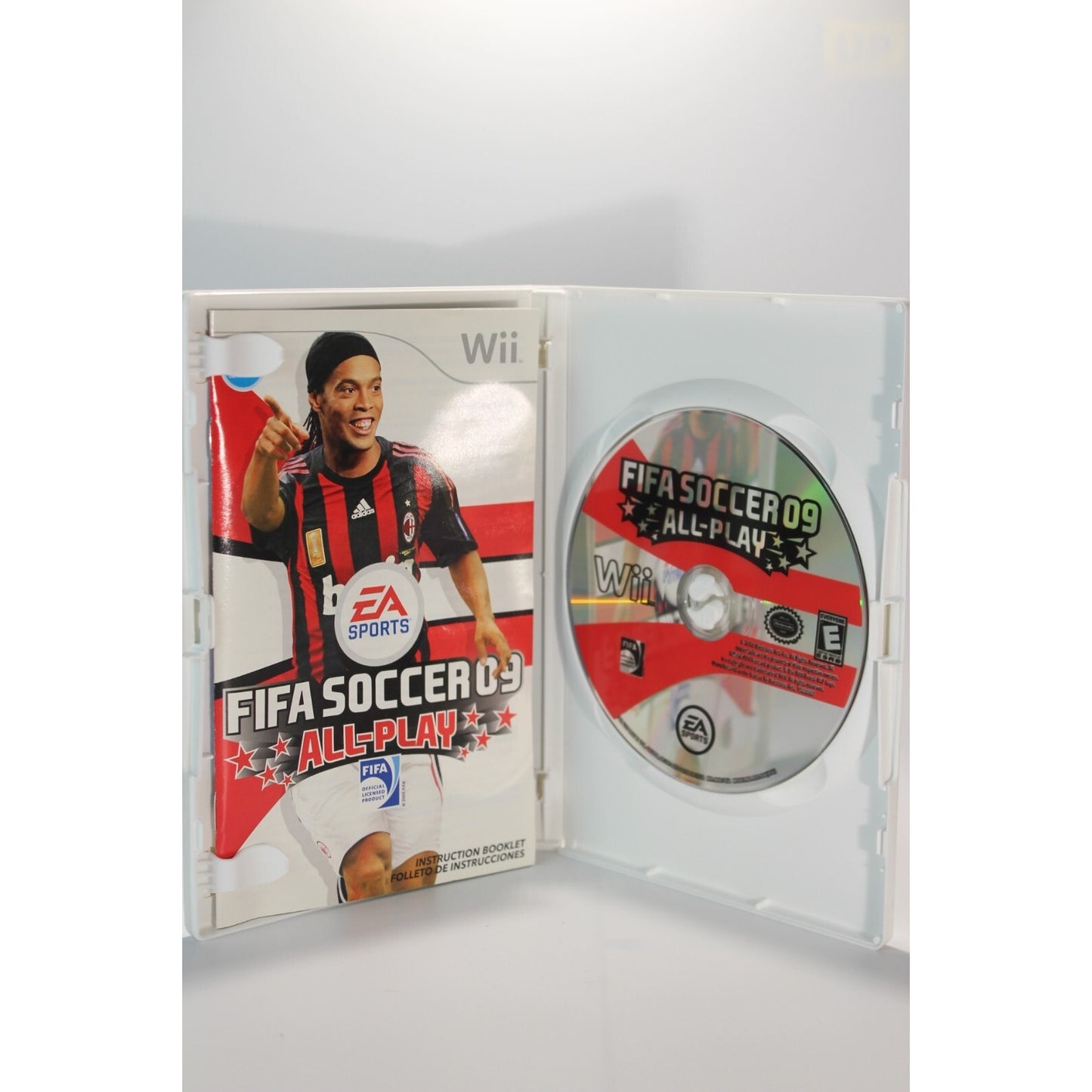 FIFA Soccer 09 All-Play Nintendo Wii Tested Video Game Used Football Sports Game