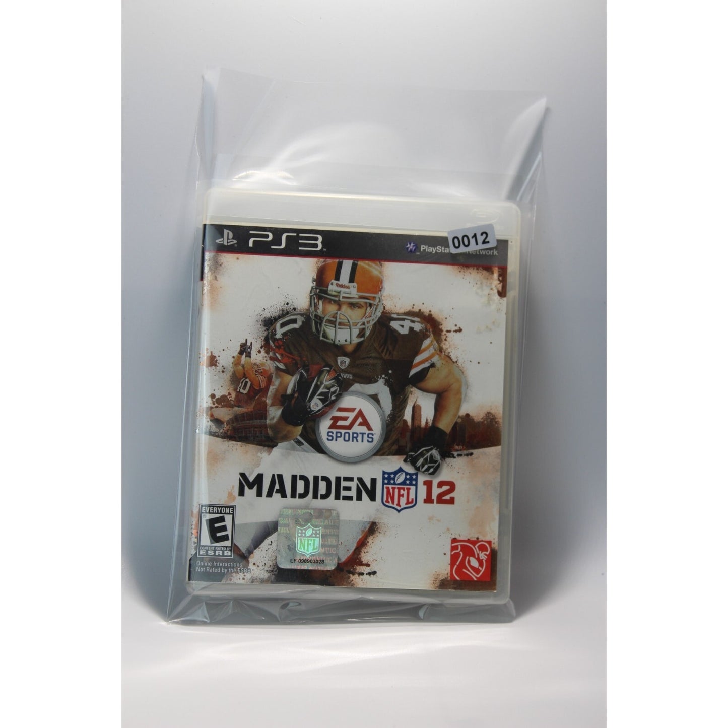 Madden NFL 12 PlayStation 3 PS3 Tested Video Game Used Football Sports