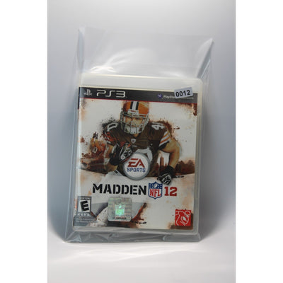 Madden NFL 12 PlayStation 3 PS3 Tested Video Game Used Football Sports