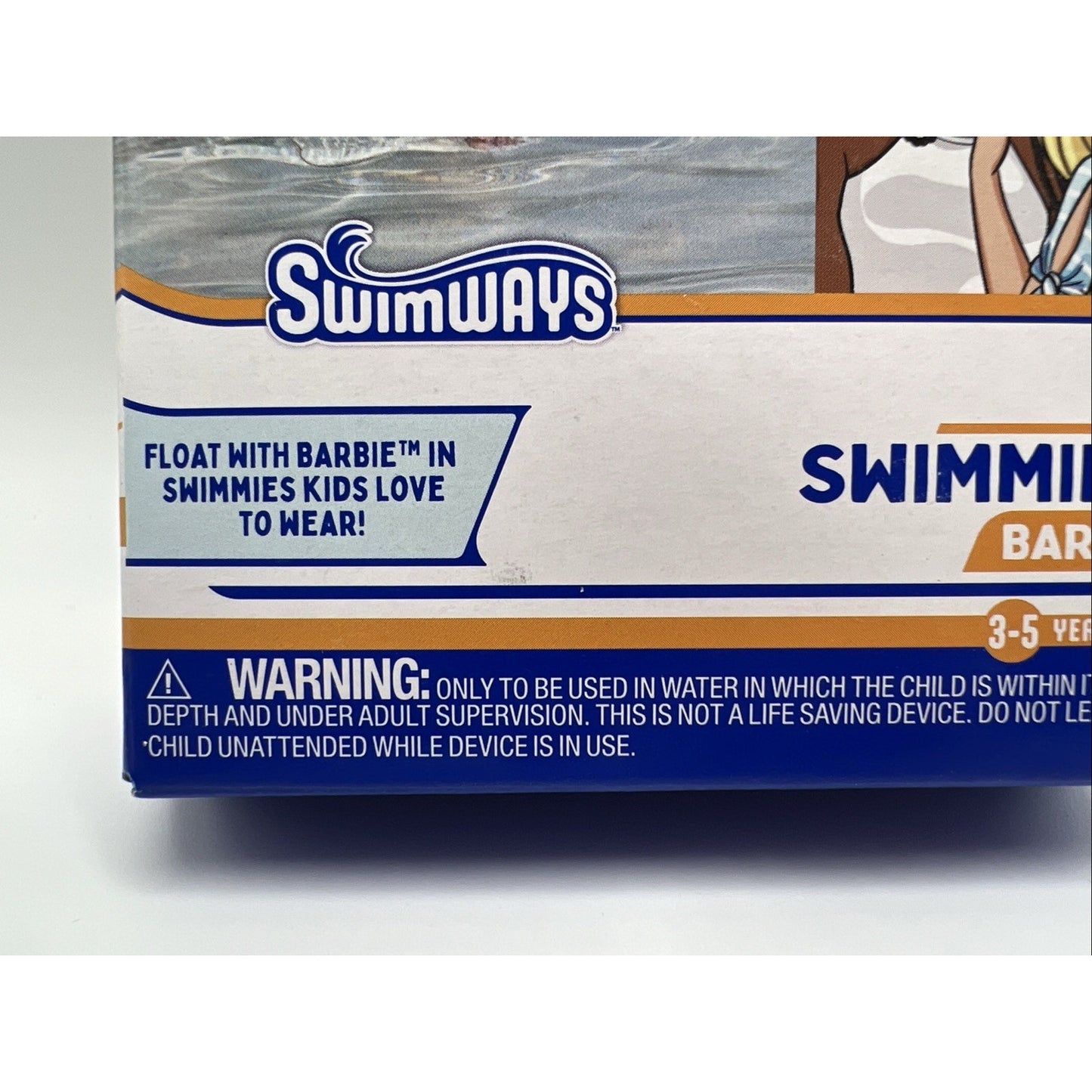 Barbie SwimWays Swimmies Floaties 3-5 Years Pool Swim Help New Sealed Mattel