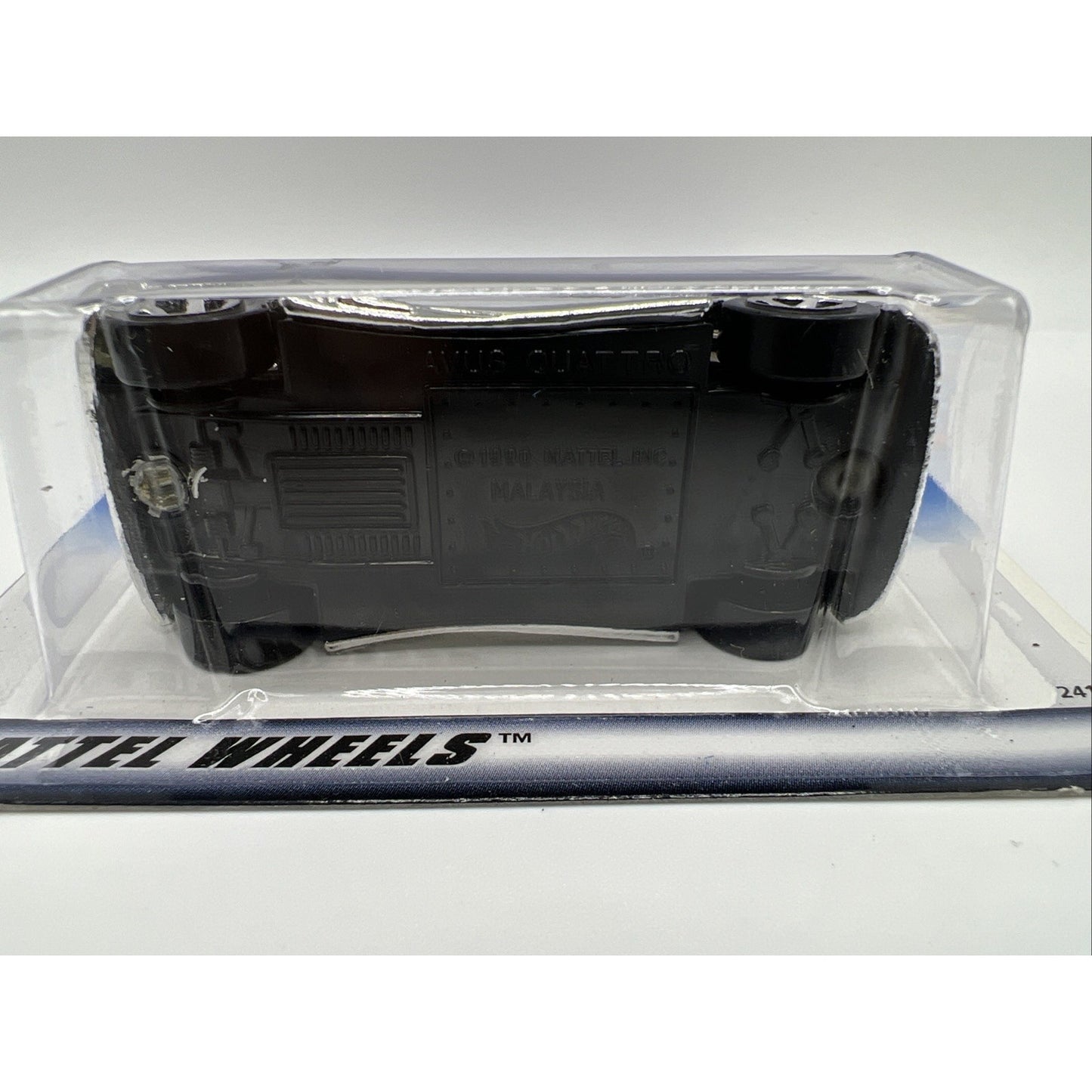 1998 Hot Wheels Mainline/Collector #1096 AVUS QUATTRO Chrome 5 Spokes Silver