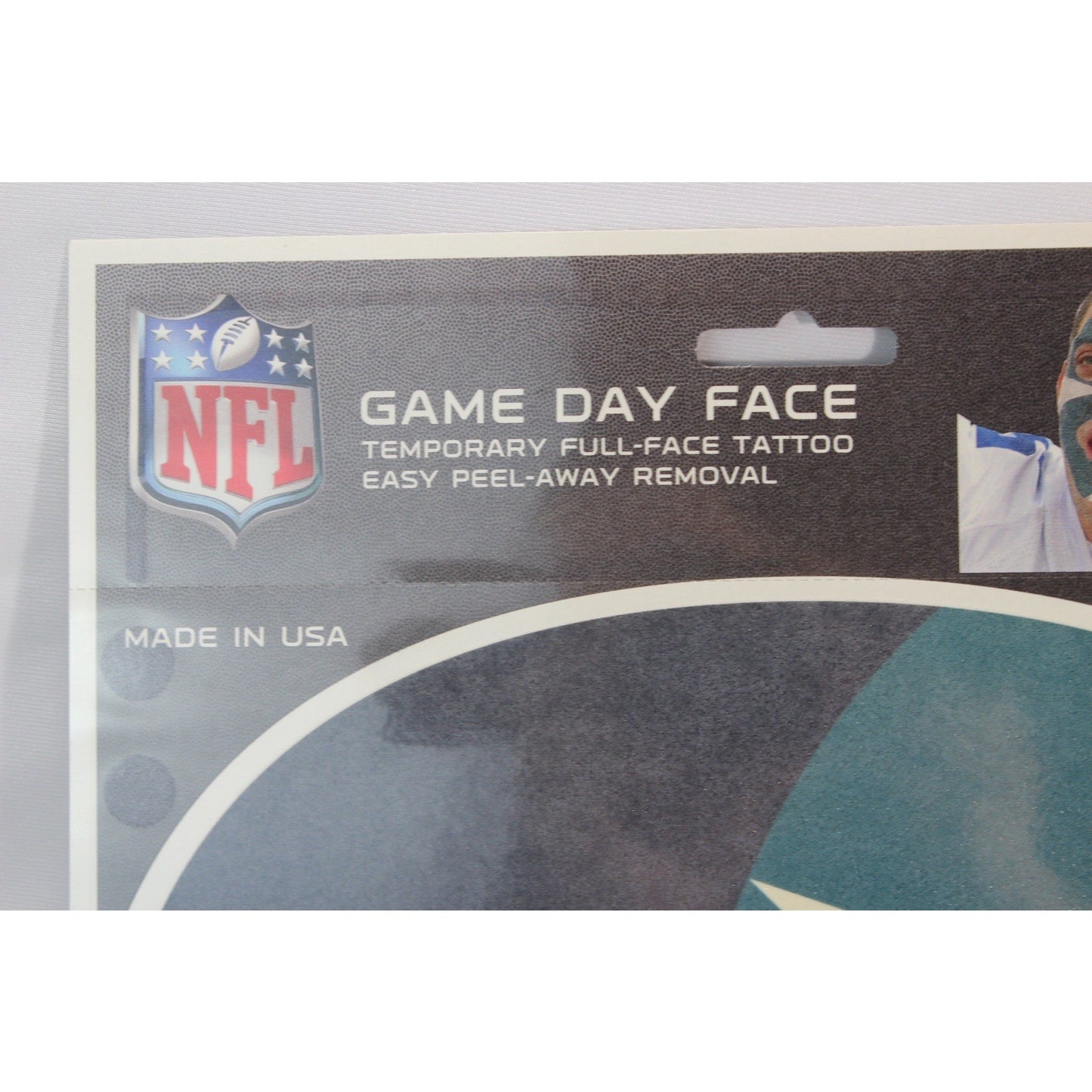 Philadelphia Eagles Game Day Face Temporary Tattoo NFL Football Fan Tattoos