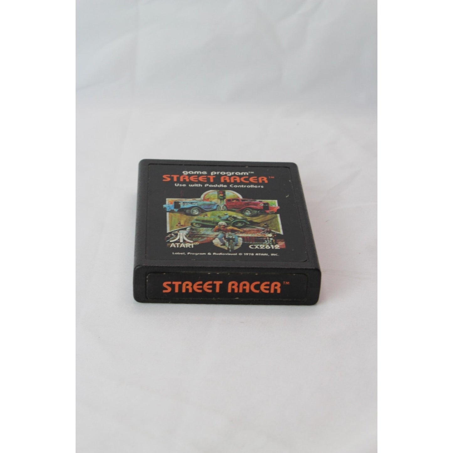 Street Racer CX2612 Atari 2600 Tested Video Game Used