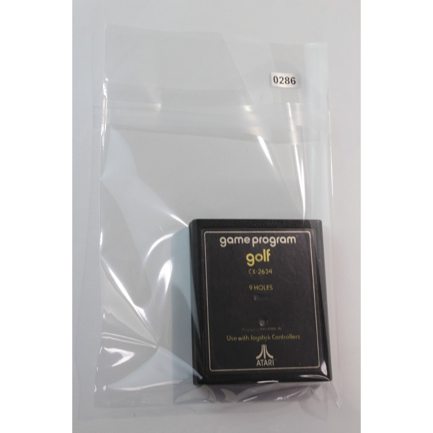 Golf 9 Holes Atari 2600 Used Tested Video Game CX2634 Retro Sports Classic