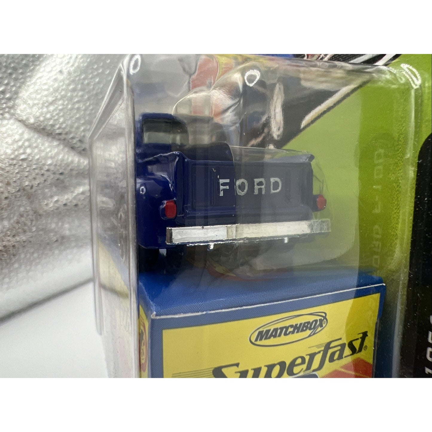 Matchbox 35th Superfast 1956 Ford F-100 2004 Mattel Blue Toy Truck #26 Die Cast
