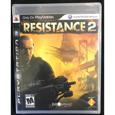 Resistance 2 PlayStation 3 PS3 Tested Video Game Used Sci-Fi Shooter Game