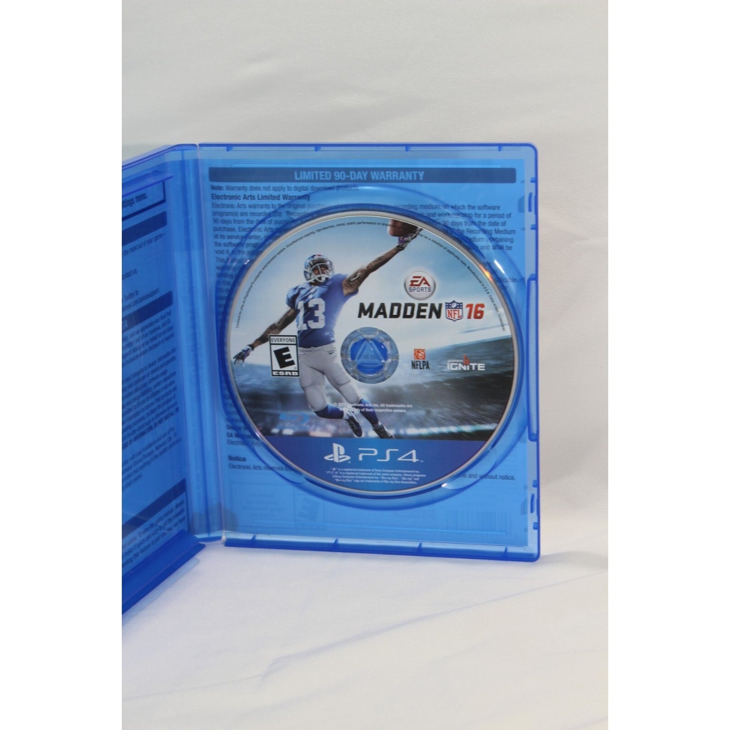 Madden NFL 16 PlayStation 4 PS4 Tested Video Game Used Football Sports Game