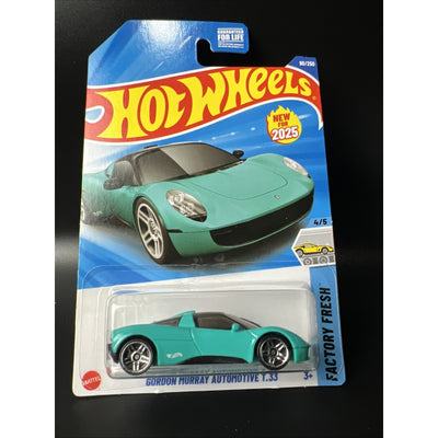 Hot Wheels Gordon Murray Automotive T.33 #90/250 Factory Fresh New Blue