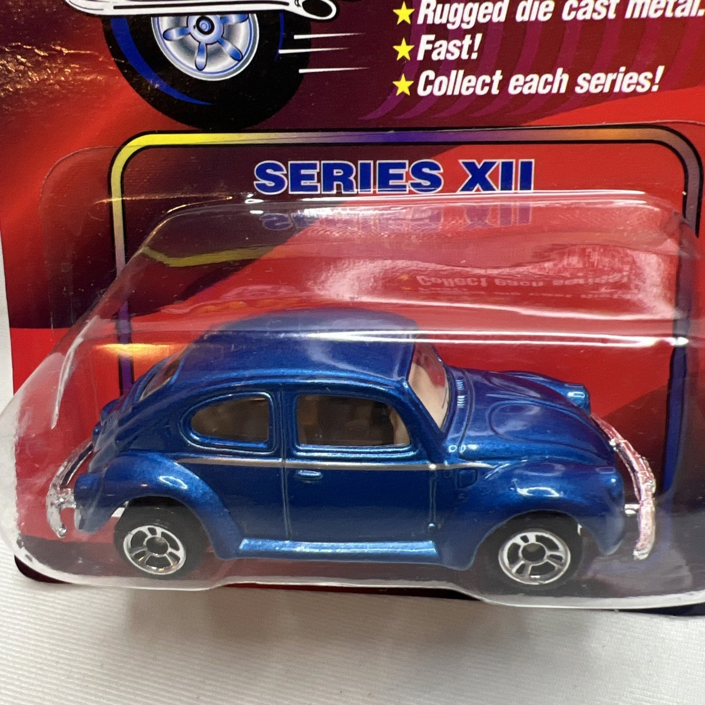 Speed Wheels 25th Anniversary Volkswagen 1300, Blue, Series XII, Beetle Bug Rare