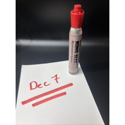 Vintage Sanford King Size Permanent Red Marker 15000 Retro Rare