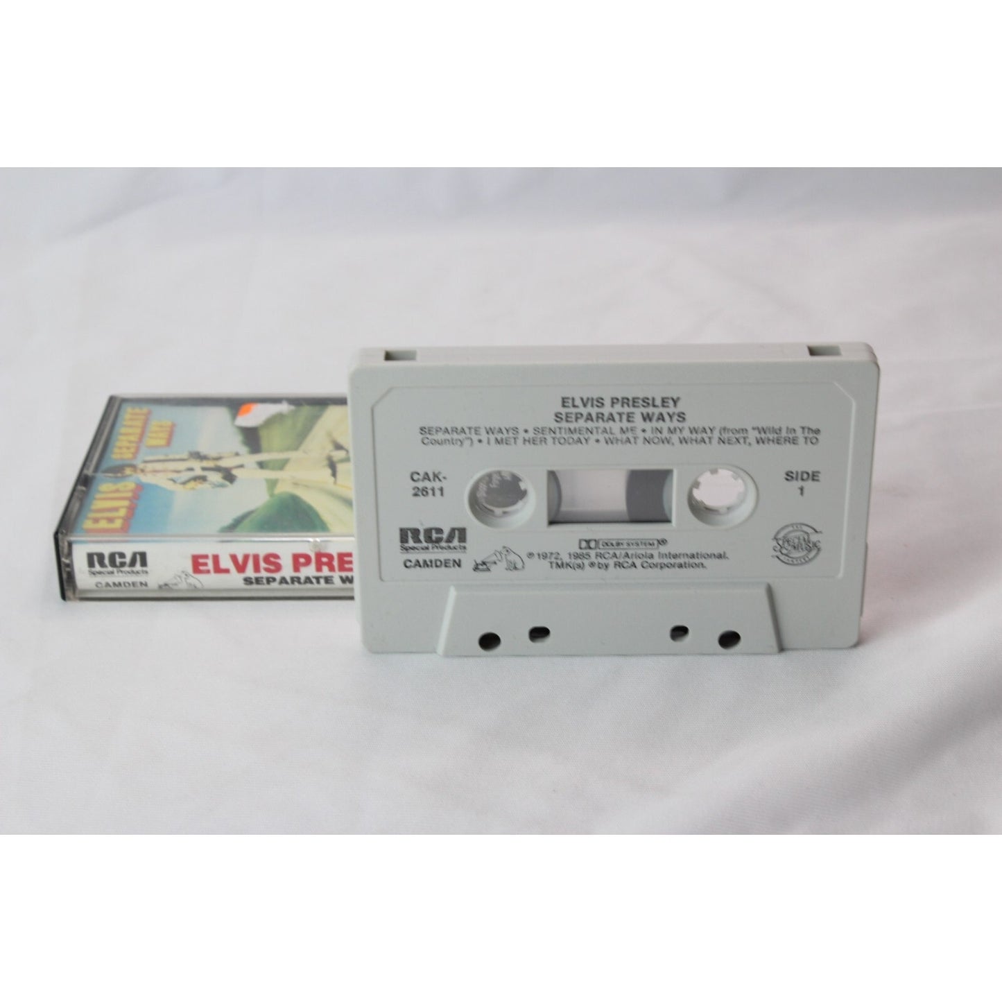 Elvis Presley Separate Ways Cassette Tape Tested Music Used