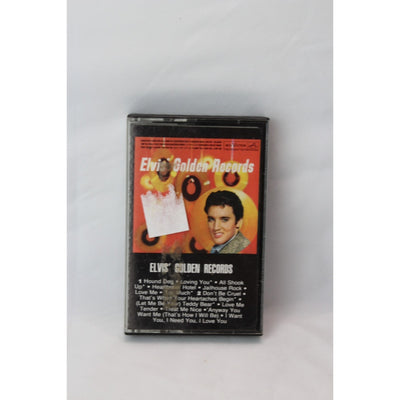 Elvis Presley Golden Records Cassette Tape Tested Music Used