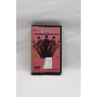 Elvis Presley The Greatest Show On Earth Cassette Tape Tested Music Used