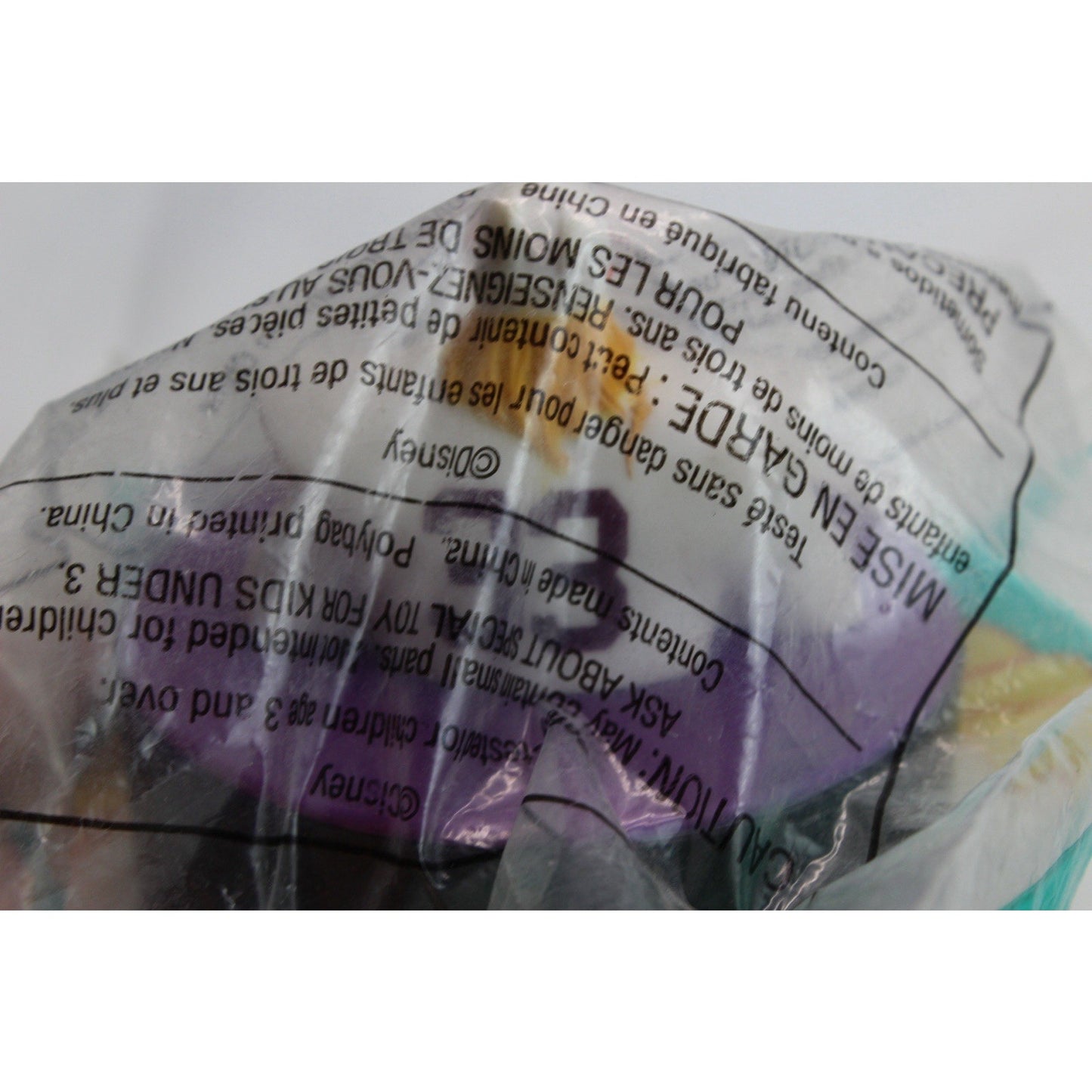 1998 McDonalds Happy Meal Toy Disney Mighty Ducks NoseDive Hockey Puck Mobile #2