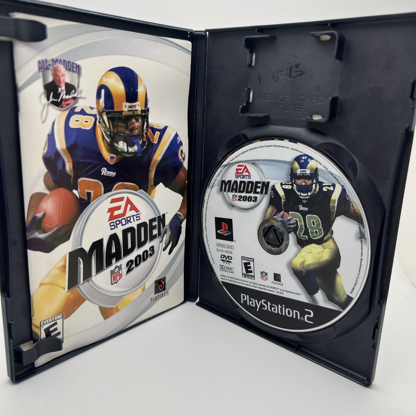 Madden NFL 2003 PS2 (Sony PlayStation 2, 2002) Complete with Manual And Case