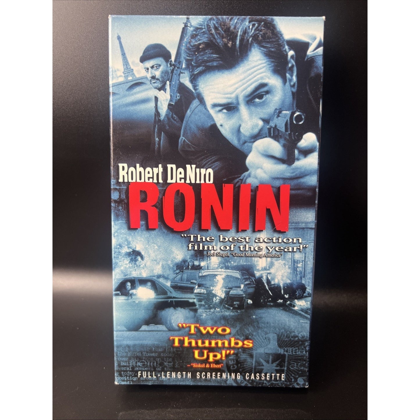 Ronin - Robert De Niro VHS RARE Full Length Screening Cassette Tape MGM Demo