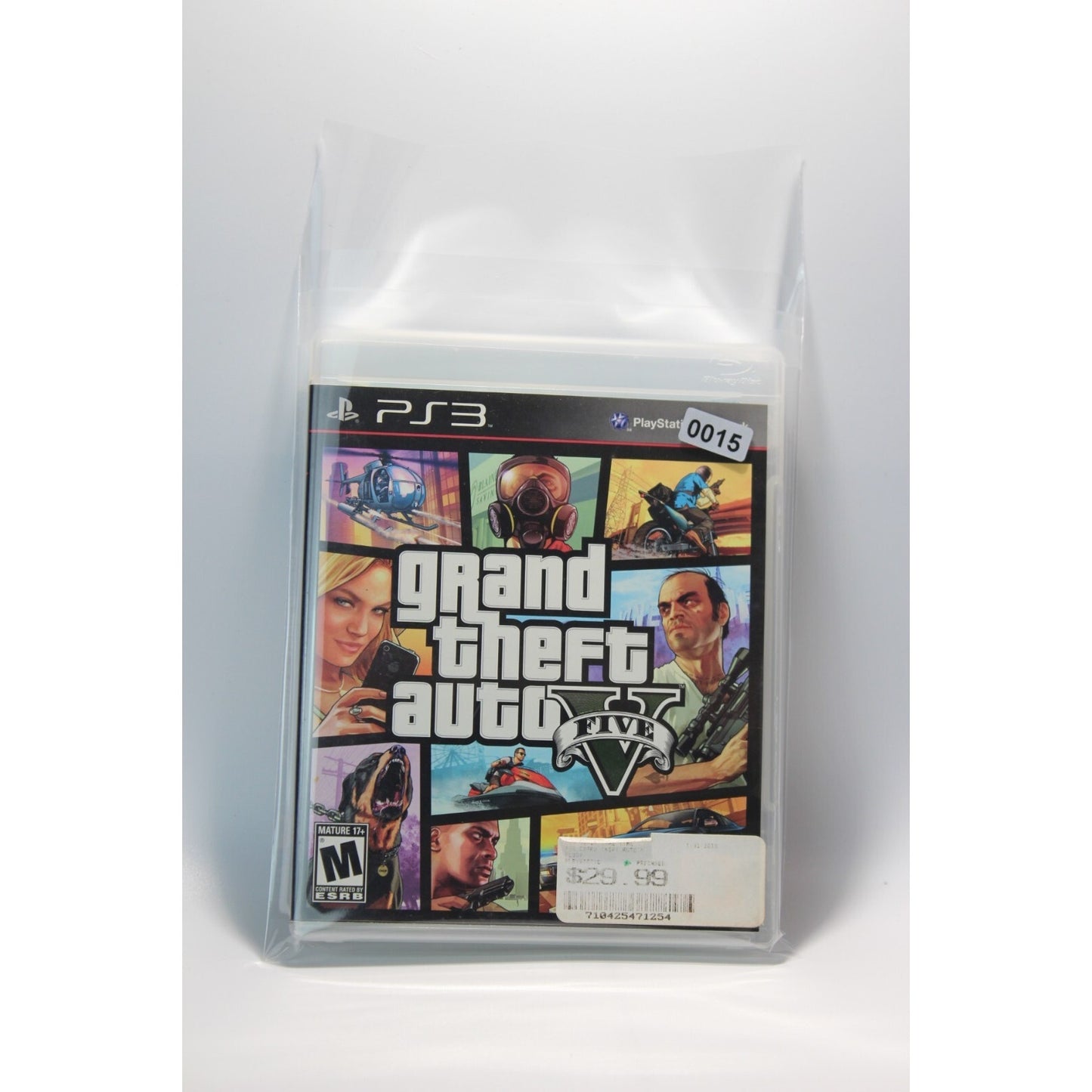 Grand Theft Auto V PlayStation 3 GTA 5 PS3 Tested Video Game Used