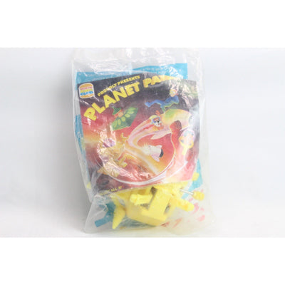 Burger King Kids Club Planet Patrol Toy J.D. Space Shuttle Launcher New Yellow