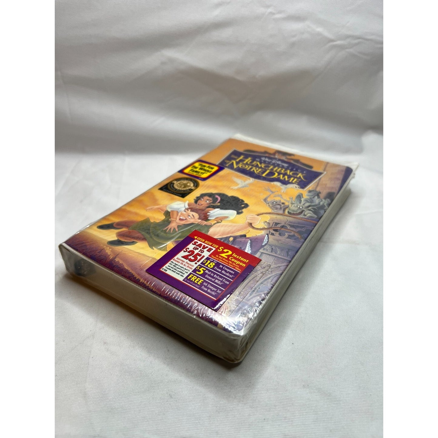 The Hunchback of Notre Dame VHS Walt Disney Masterpiece Collection New Sealed