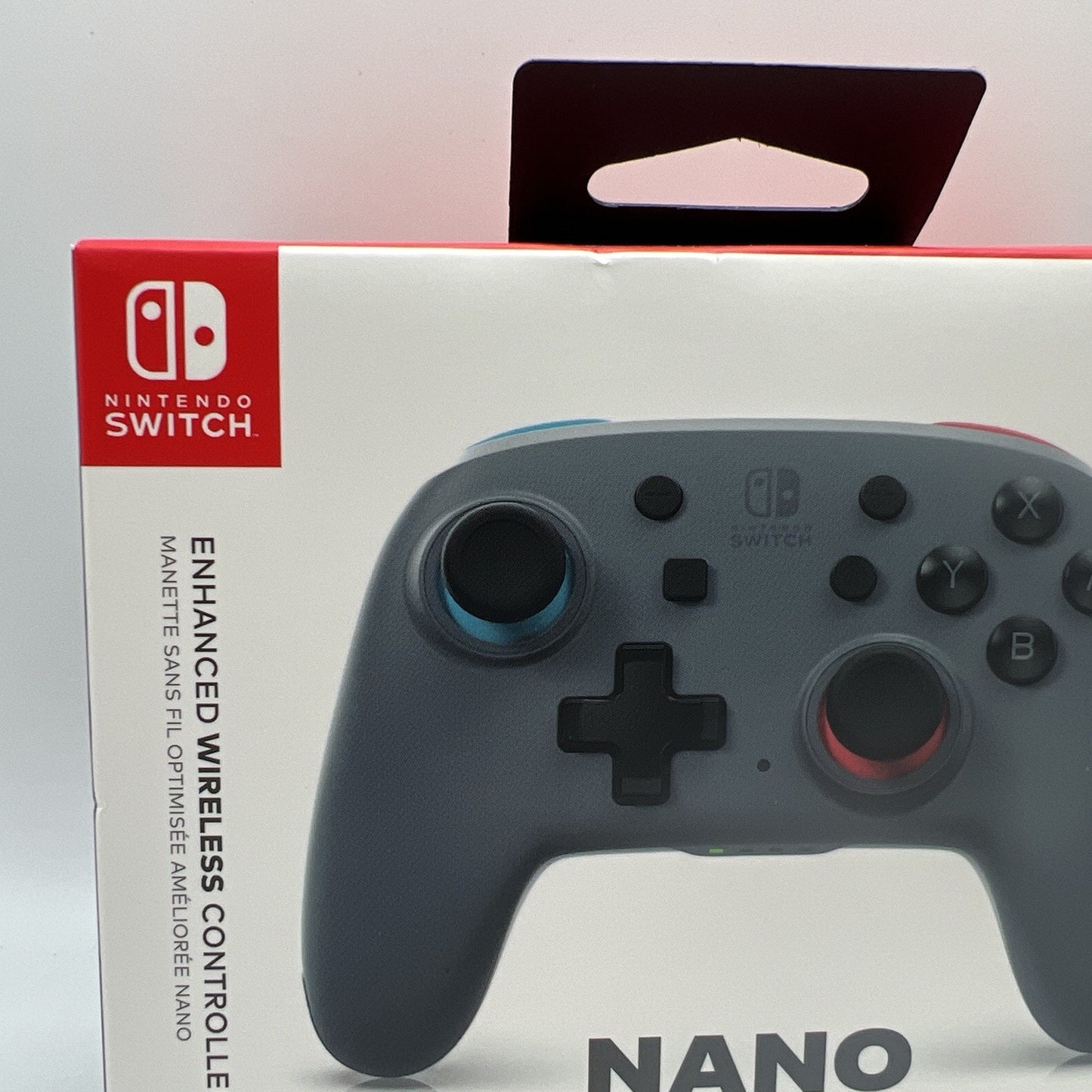 PowerA Enhanced Nano Wireless Controller for Nintendo Switch Black Gray Sealed