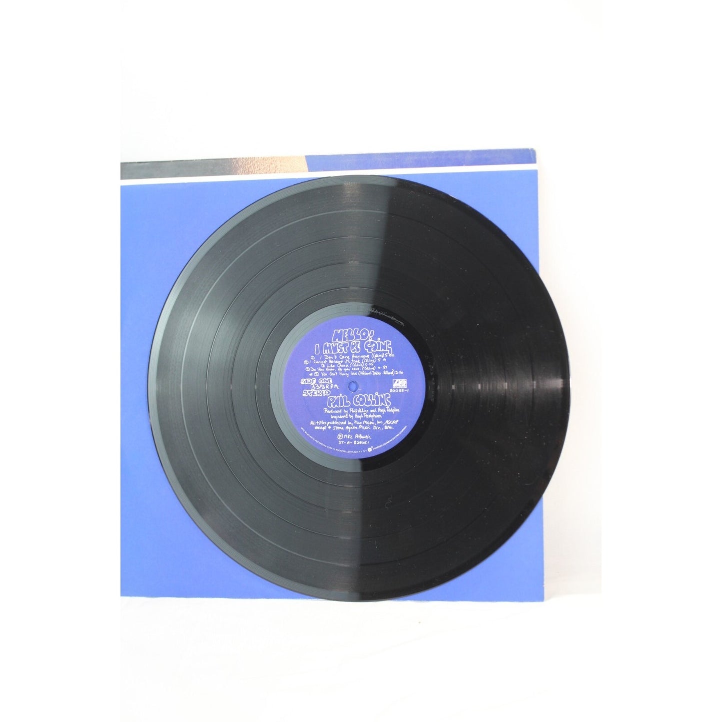 Phil Collins Hello I Must Be Going Record Audio Tested Video Music Album Used