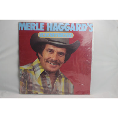 Merle Haggard Greatest Hits Vinyl Record Tested Classic Country Album Used