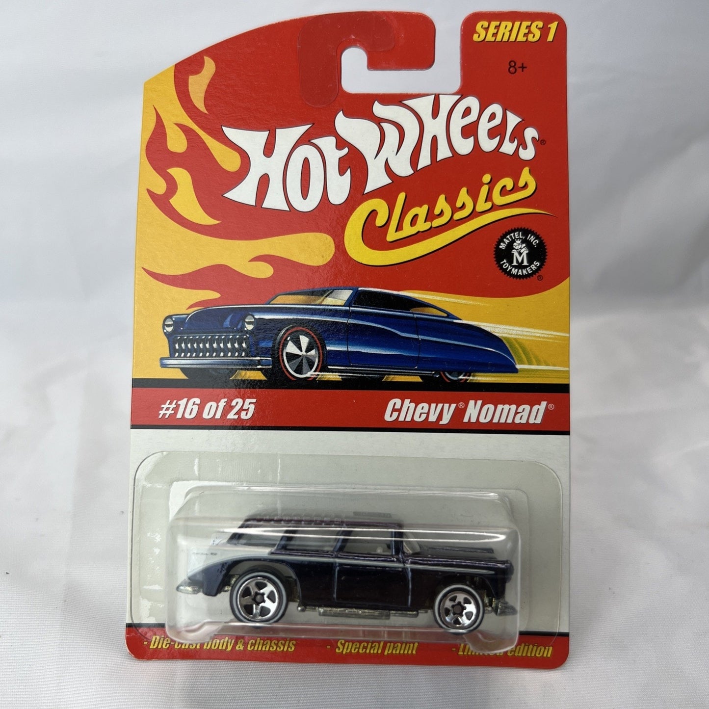 Hot Wheels Classics Chevy Nomad Series 1 #16/25 Dark Blue Rare Die Cast
