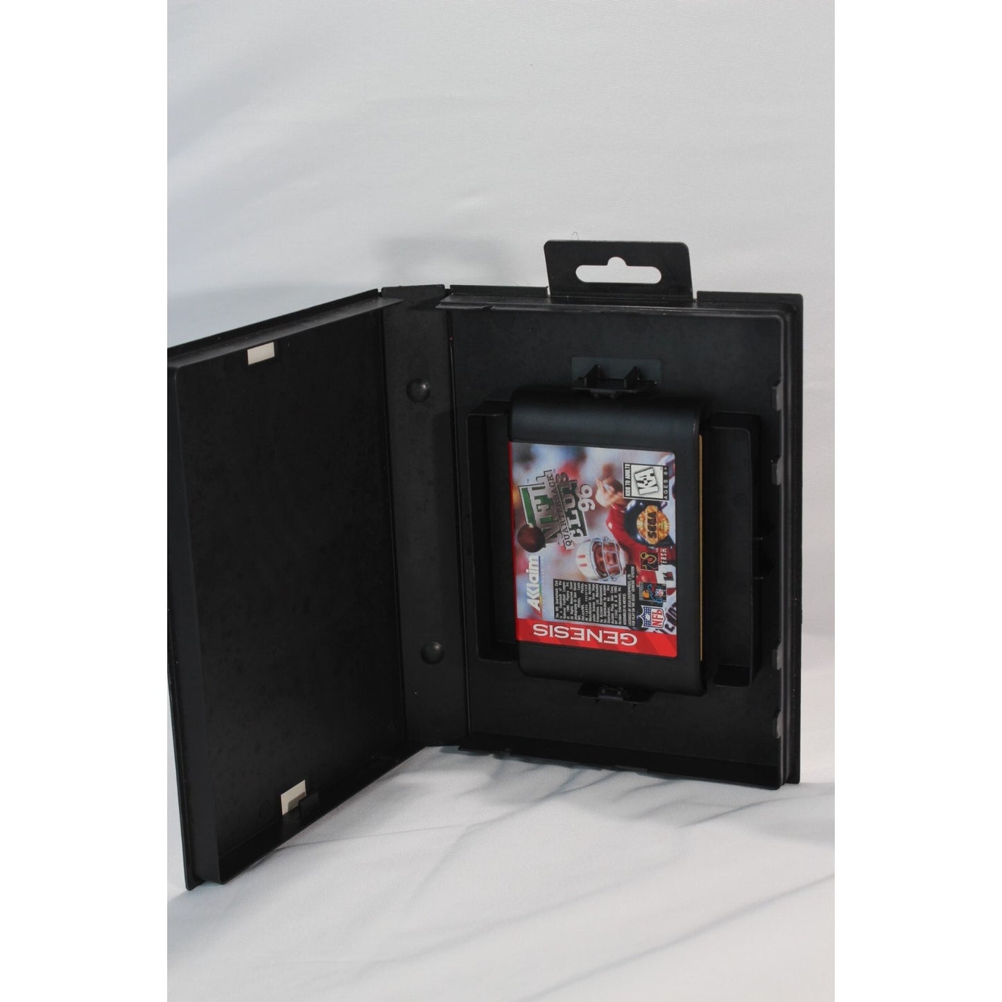 NFL Quarterback Club 96 Sega Genesis Tested Video Game Used Football Sports Game