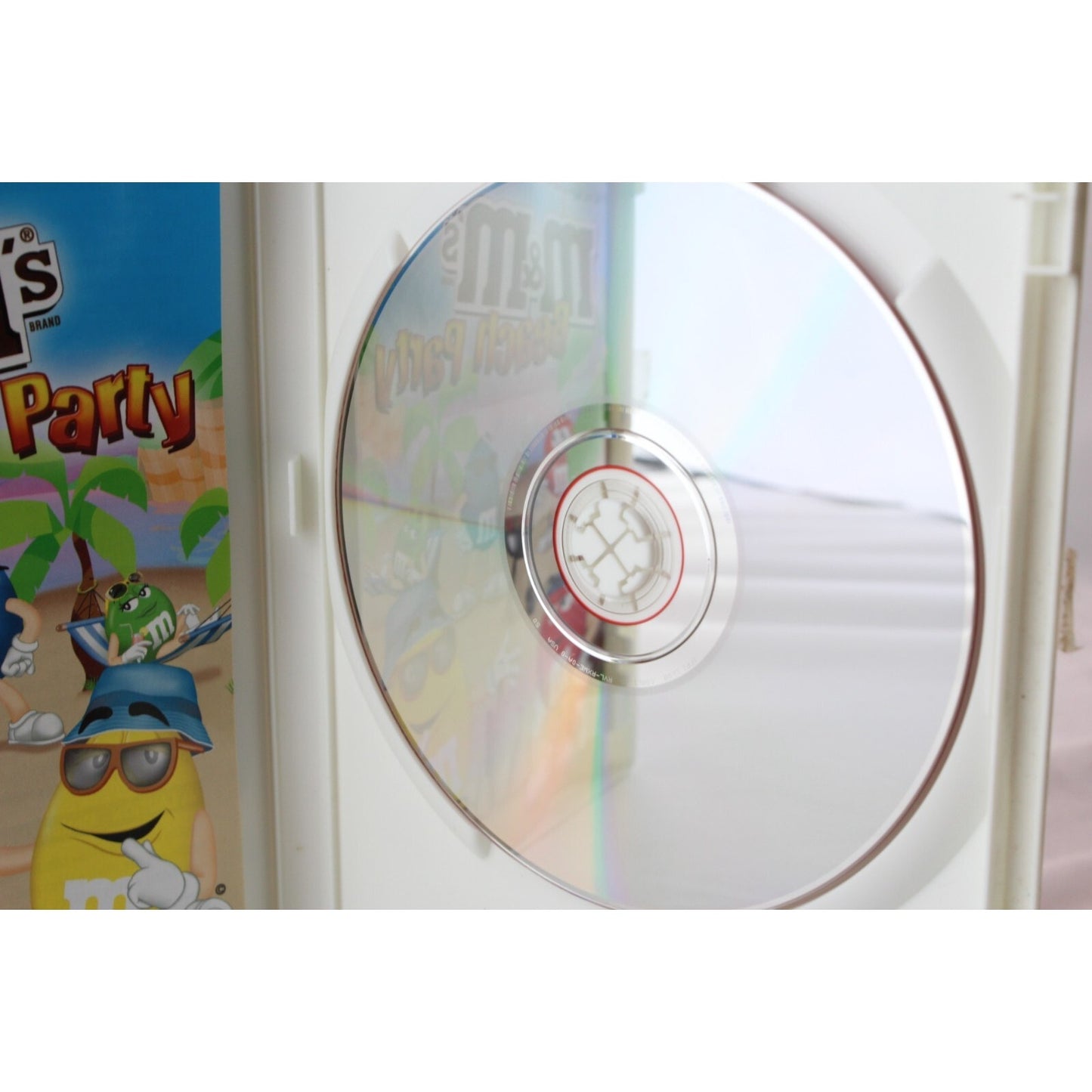 M&Ms Beach Party Nintendo Wii Tested Video Game Used