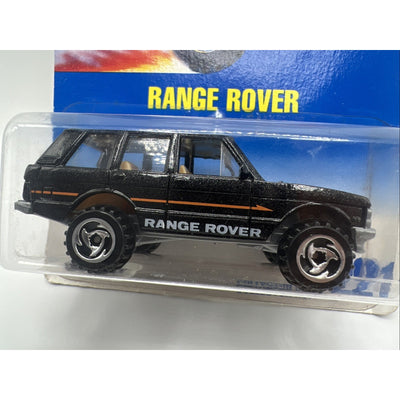 1992 Hot Wheels Range Rover Black Collector 221 New 1:64 Diecast Truck SUV