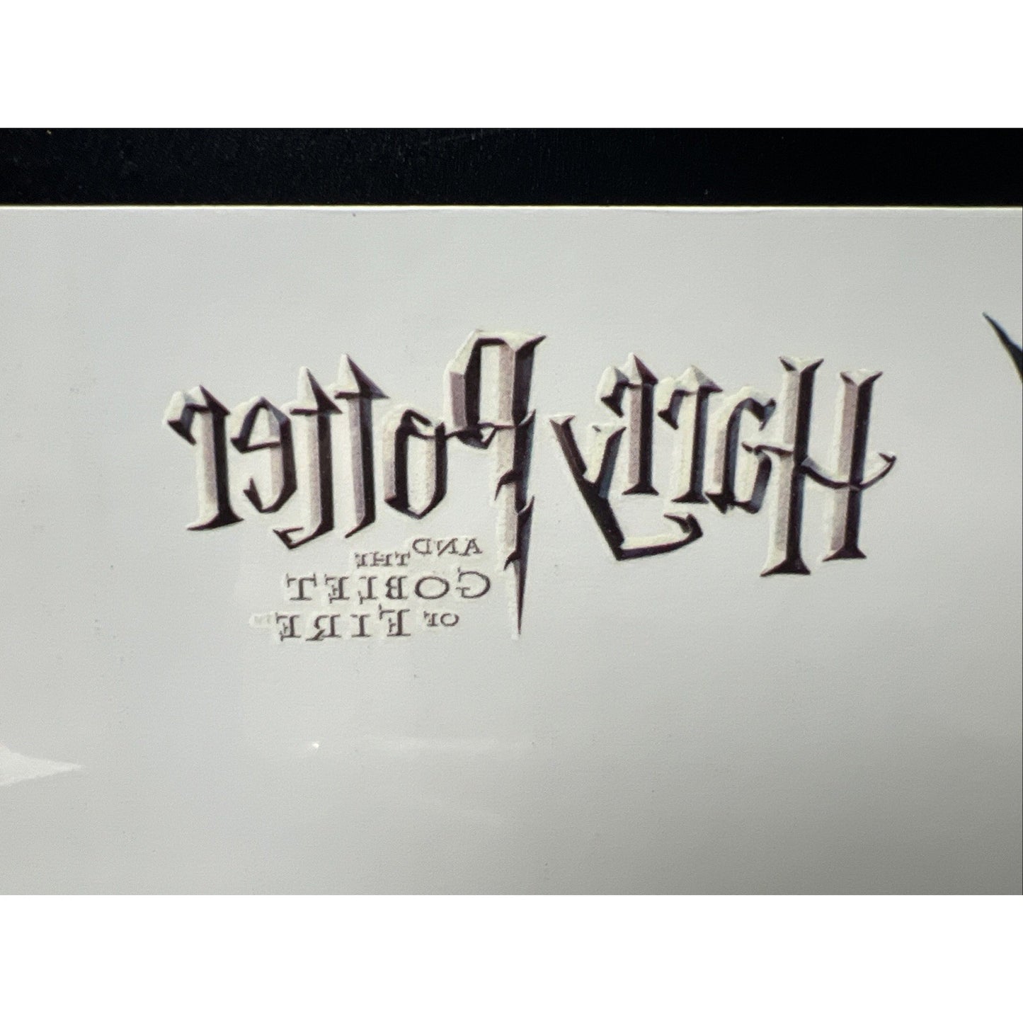 Harry Potter and the Goblet of Fire Temporary Tattoos Rare Vintage Tattoo 4ct